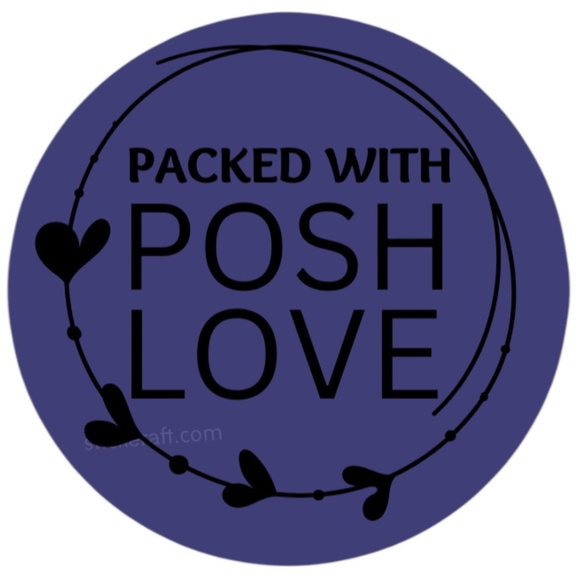 @Thank You Stickers for poshmark 2in round Shipping Supplies NWT - Picture 2 of 13